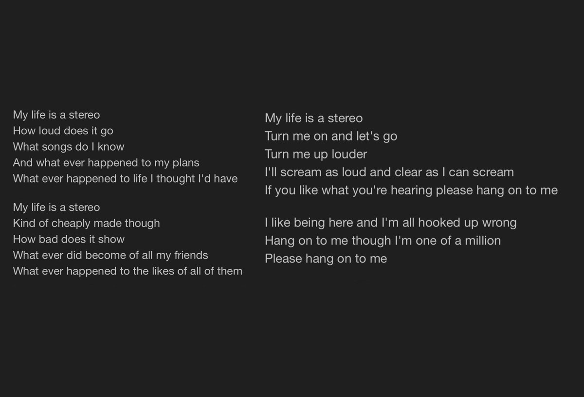 lyrics for daniel (@molloylyrics) / Posts / X