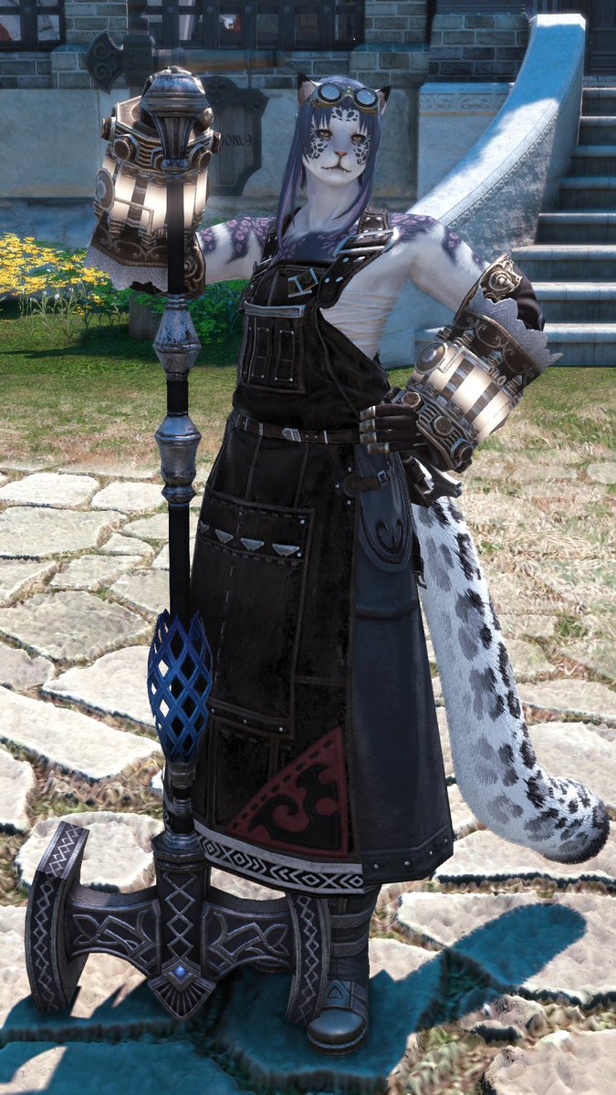 Wuk_Lamat_fan's tweet image. Big cat with the big hammer
#Hrothgar #Hrothgal #FFXIV #gpose #メスガル #ロスガル