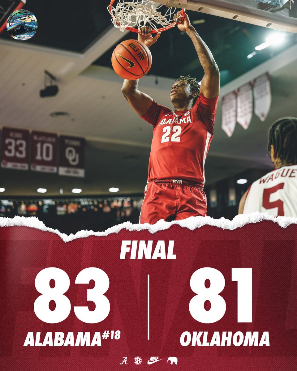 LET'S GET OUTTA HERE!

#RollTide | #BlueCollarBasketball