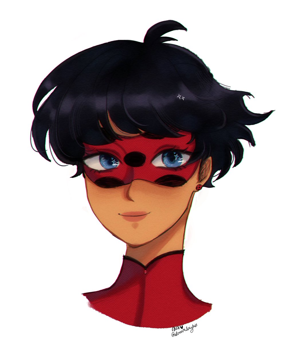 pixie cut ladybug 🩷