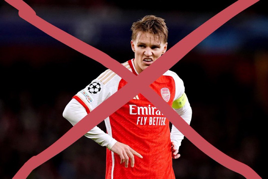 gusfringldn's tweet image. WORST CAPTAIN IN ARSENAL HISTORY.

GET THE FUCK OUTTA MY CLUB.

#ODEGAARDOUT