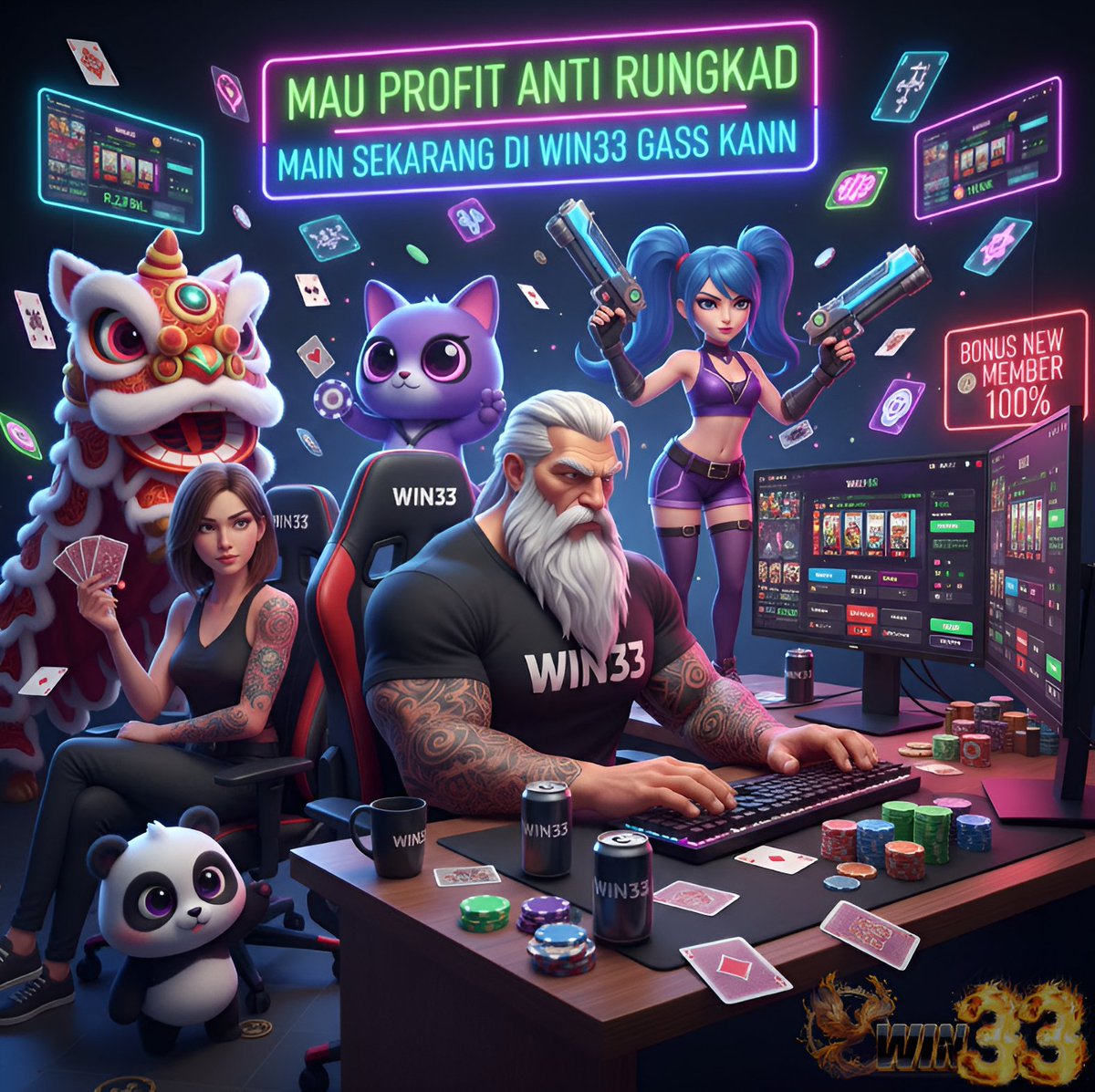 WIN33OFFICIAL_'s tweet photo. WIN33: Markas Slot Gacor Anti Rungkad, JP Tiap Hari! https://t.co/BFAhALM5Jr
