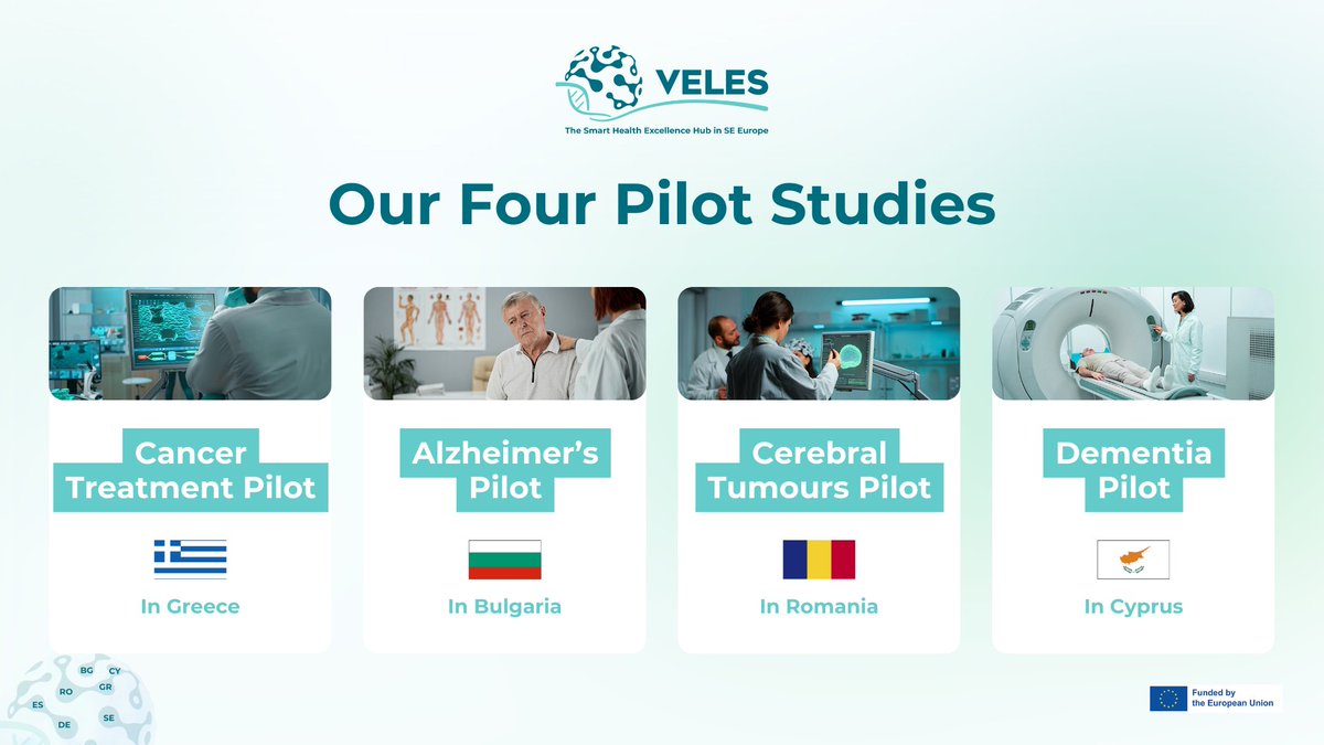 VELESHub's tweet image. At #VELES, we are paving the way toward the European Health Data Space (#EHDS) by building the first Regional Smart Health Data Space (#RSHDS).

Our four pilots showcase the power of a mini data space and its potential to unlock real business and societal value through secure.