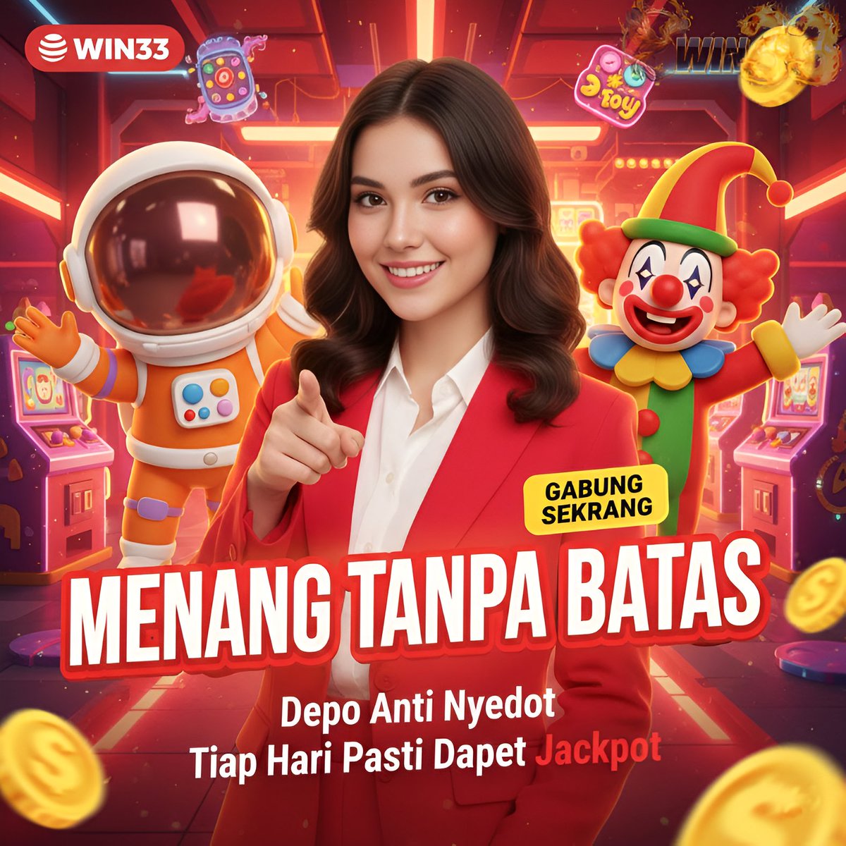 WIN33OFFICIAL_'s tweet photo. WIN33: Markas Slot&amp;Parlay Gacor Anti Rungkad, JP Tiap Hari! https://t.co/lRWUkf9Sty