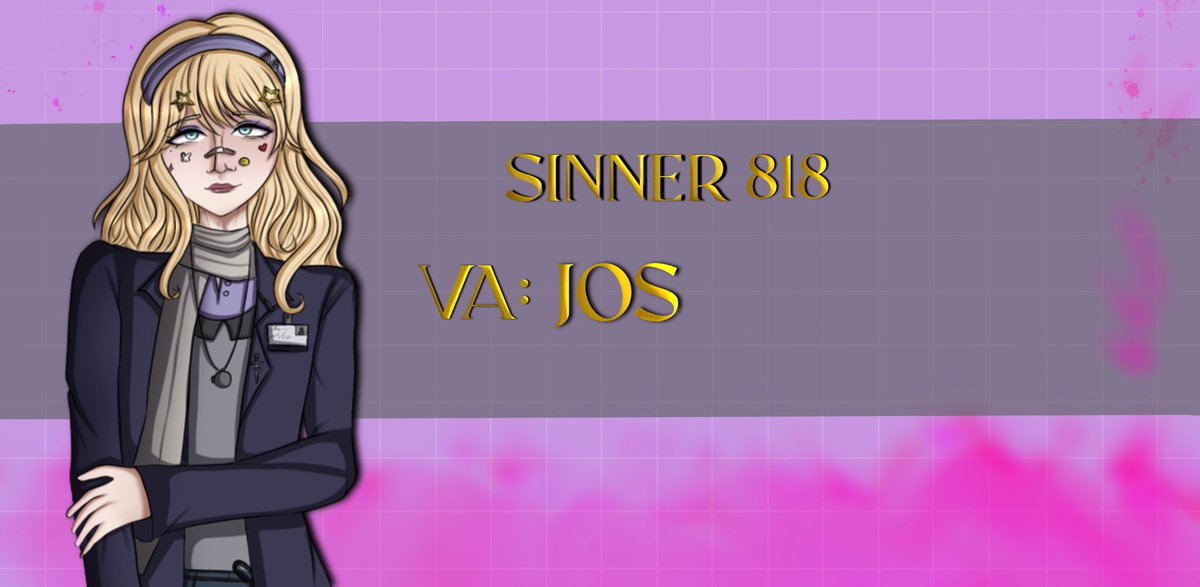 Jossywooo's tweet image. 📓ROLE ANNOUNCEMENT📝

I am honored and thrilled to announce that I’ll be voicing Sinner 818 for 
Danganronpa: Final Rumination!

Thank you so much LunaKnight/Baneofknight for this opportunity!

Support Final Rumination when it comes out!!