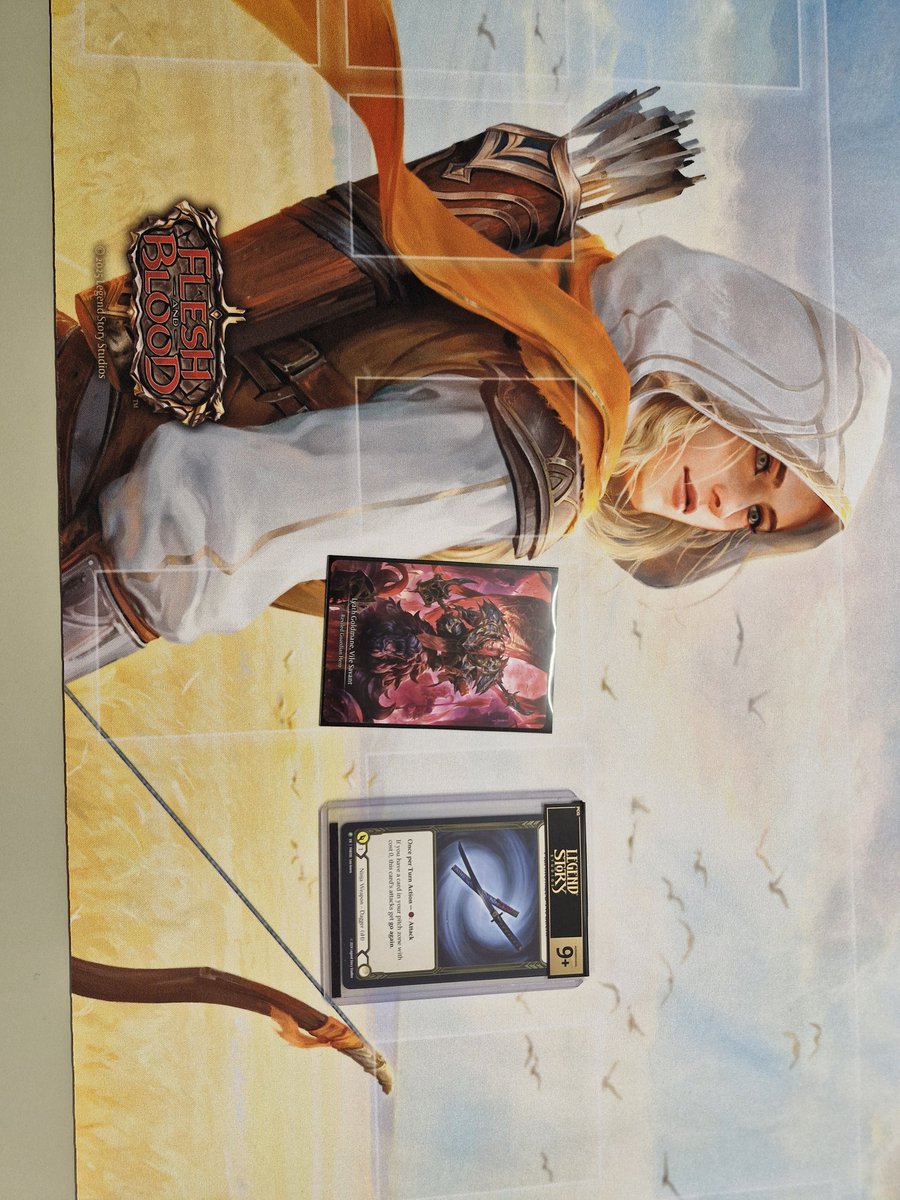 SemperEU's tweet image. Won my RTN on fatigue Lyath today, maybe the first LL points for Lyath ever which would be a cool thing to achieve. @fabtcg #fabtcg

Round 1 W vs Dori
Round 2 W vs Mario
Round 3 W vs Prism
Round 4 W vs Dio
Round 5 L vs Florian
QF W vs Prism
SF W Vs Dio
Final W vs Dio