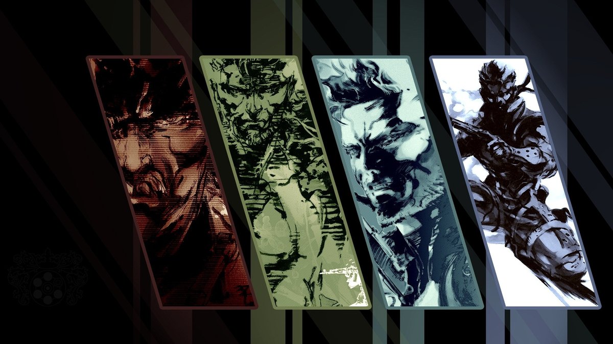 MetalGear_QWC's tweet image. Metal Gear Solid Saga Wallpaper