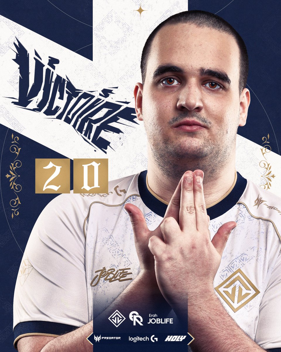 JoblifeEsport's tweet image. 13-1 on domine la ligue ✅

Bien joué les petits @ErahEsport 👏

Toujours invaincus, toujours pas une map de perdue 🤩

#JOBLIFE