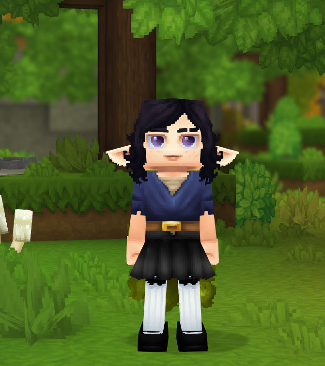 my hytale character in my style heh