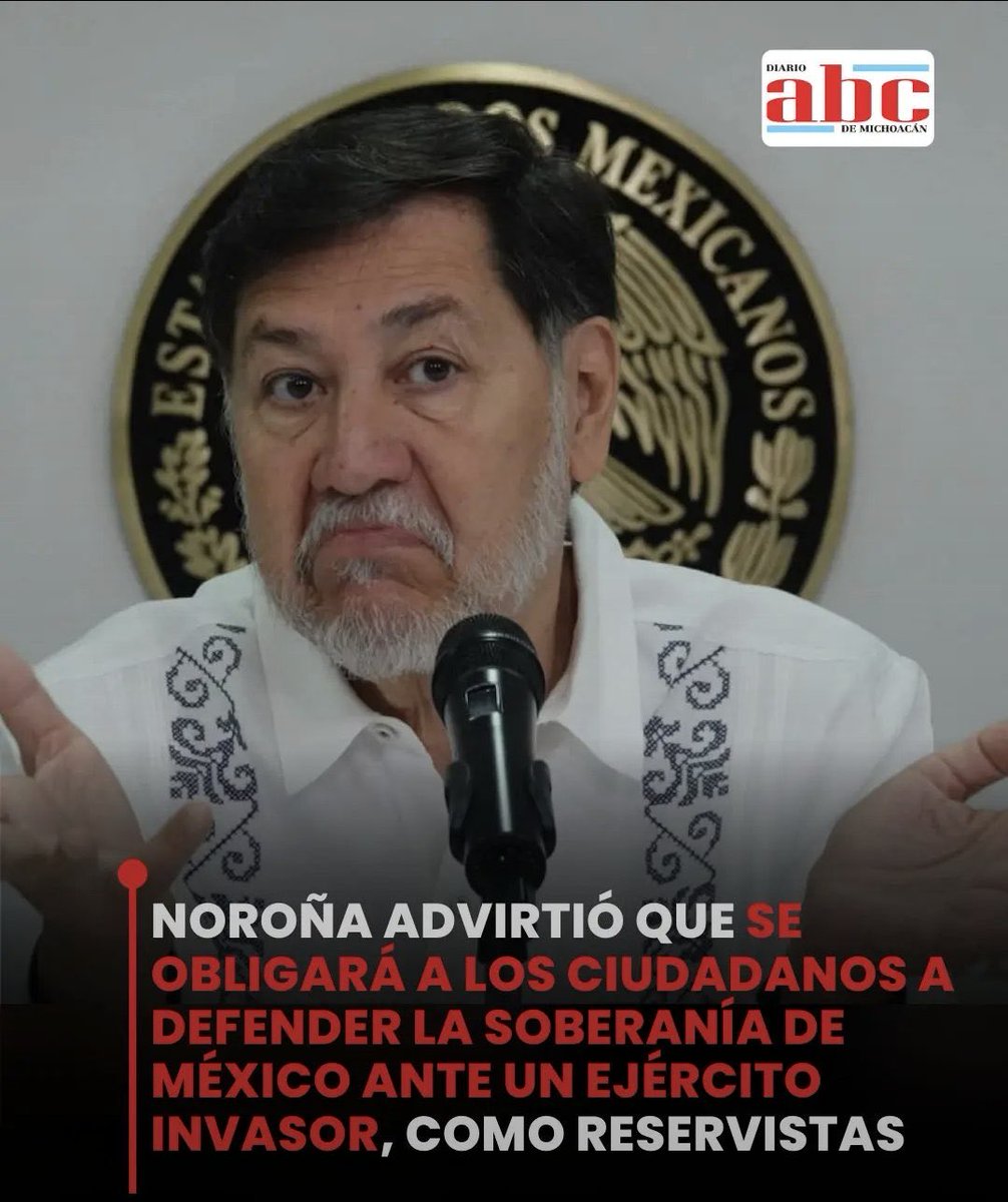 ¿Nos van a obligar a salir a partirnos la madre con los gringos para defender a los narcos y que no los capturen?

😂😂😂😂😂😂

Cada día más orates los del narcogobierno.