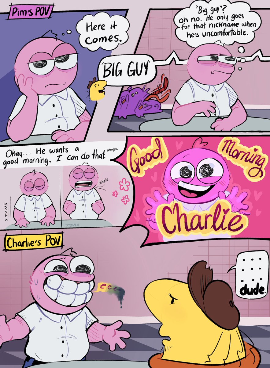 TovingtonTovio's tweet image. Wow! What a handsome and extremely convincing smile. I really think he’s okay, guys! Part 3 #smilingfriends