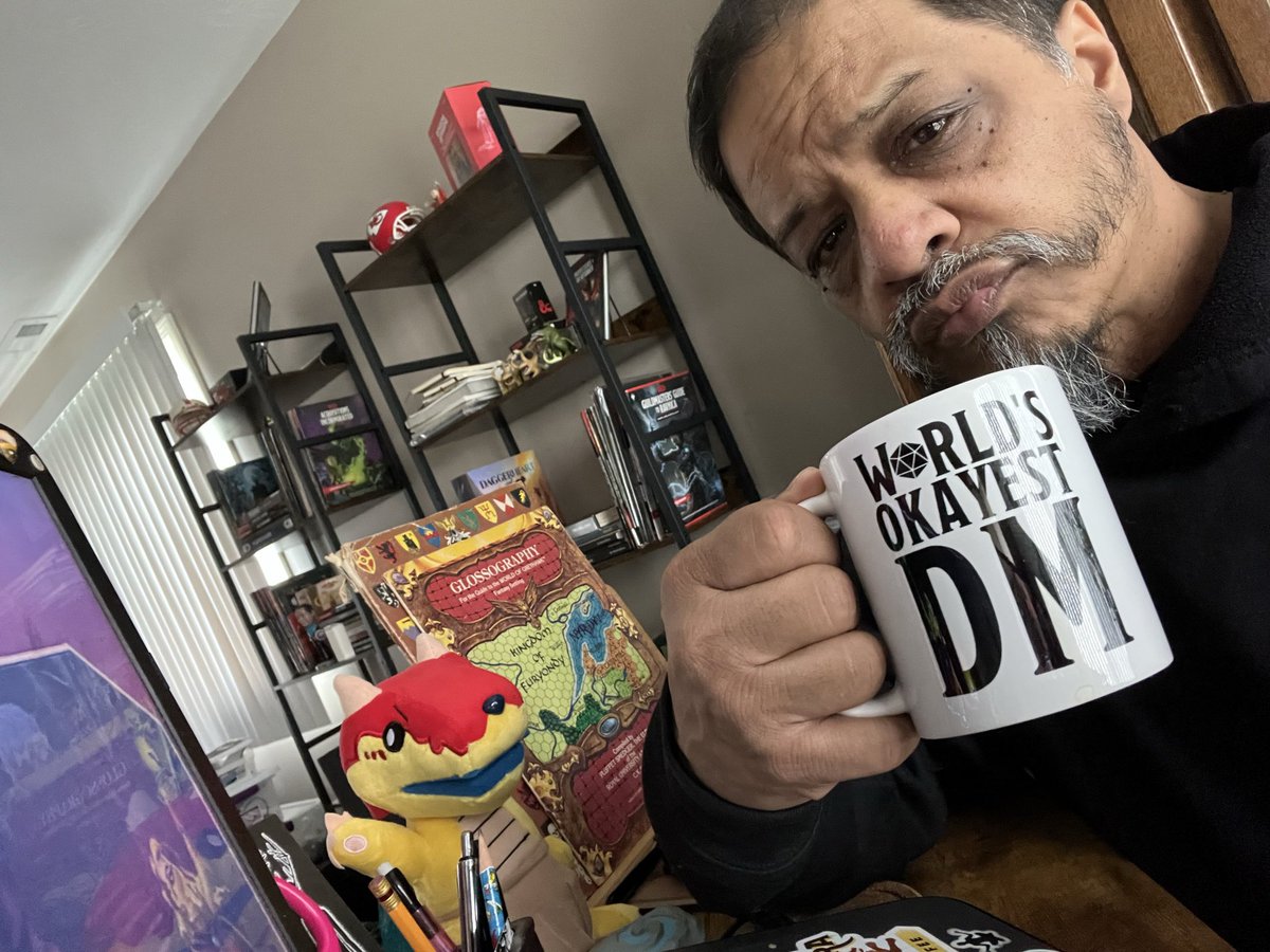 Marcello is back home from GaryCon tweet media