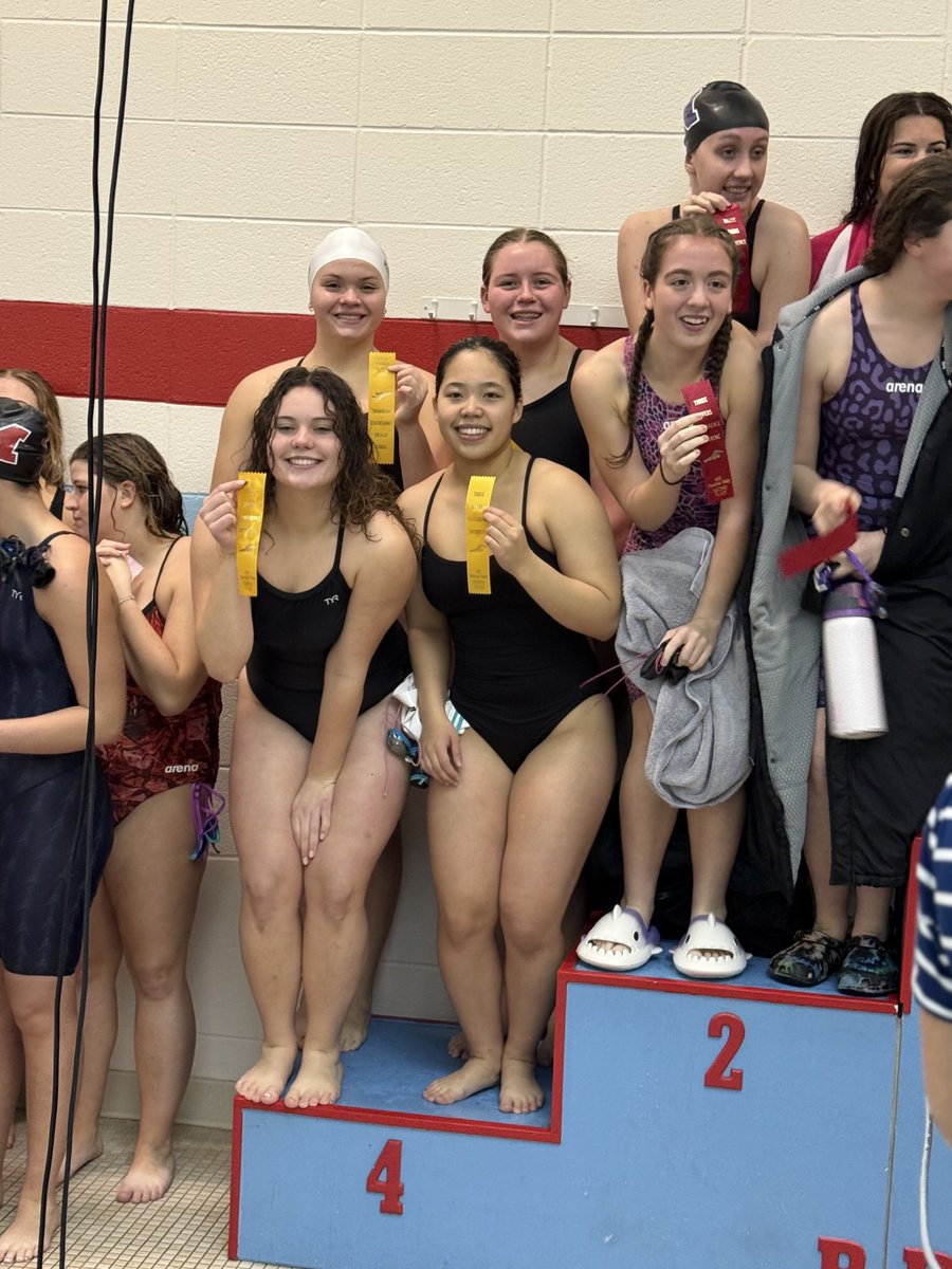 Finished the meet with 4th place finishes in the 400 Yard Relays.  Congratulations to our boys, Isaiah, Maddox, Luke and Carter and our girls, Brynn, Rinka , Harper and Aubrey!