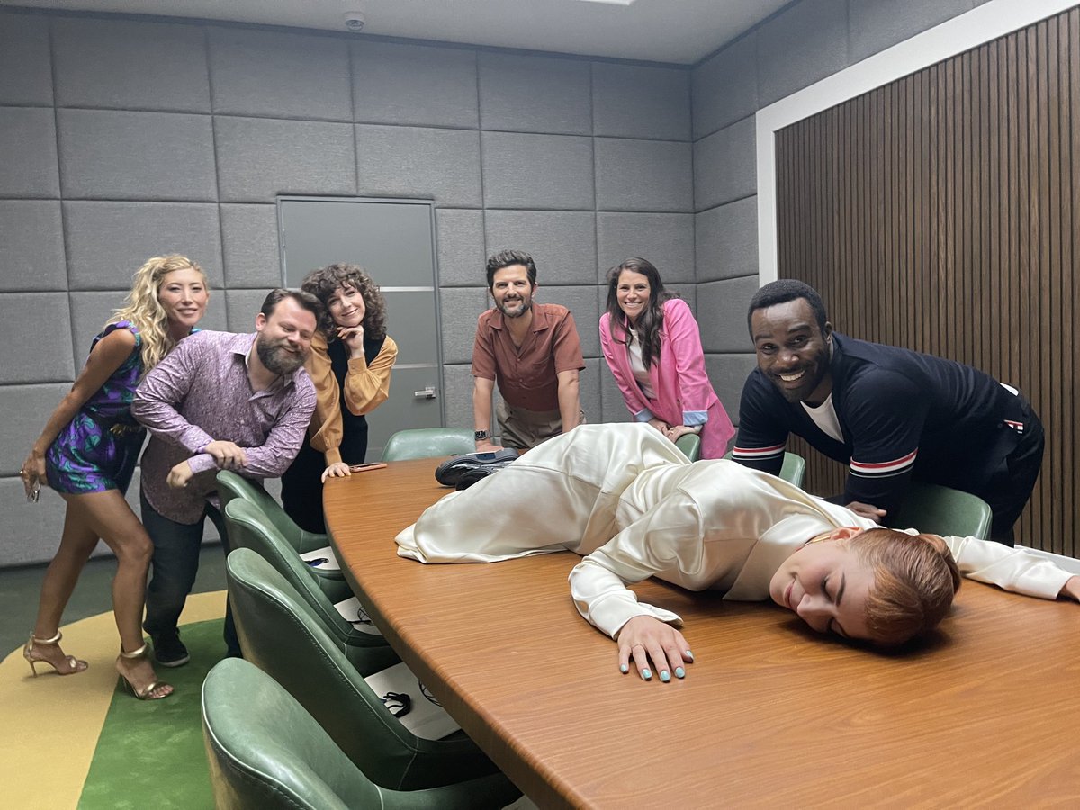 adamazingscott's tweet image. To celebrate the anniversary of Severance season 2, Ben Stiller just shared these previously unreleased photos!