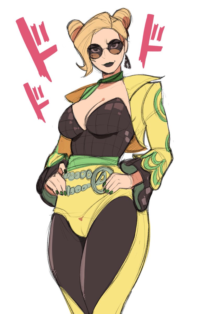 kamii_momoru's tweet image. Sue Storm as Dio Brando