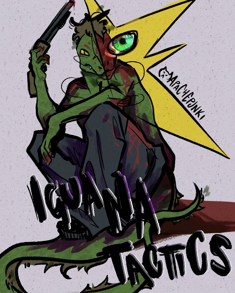 HIT EM'
WITH EM'
IGUANA TACTICS

🎨: <a href="/mapaxedibujon/">mapache ☆ elle 🦇 COMISIONES ABIERTAS</a>