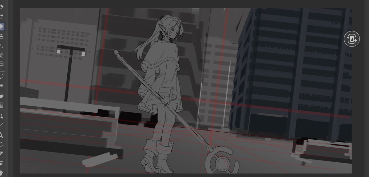 batsheba_'s tweet image. vous avez la vision ou pas