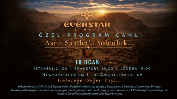 Asr-ı Saadet’e Dijital Bir Yolculuk: Sahabe Efendilerimizin Hayatı İlmin ve Teknolojinin Işığında Yeniden Canlanıyor

Geçmişin güzellikleri, geleceğe aktarıldığı ölçüde değer kazanır ve zamansızlaşır. Bu anlayıştan hareketle hazırlanan yeni bir görsel proje, sahabe