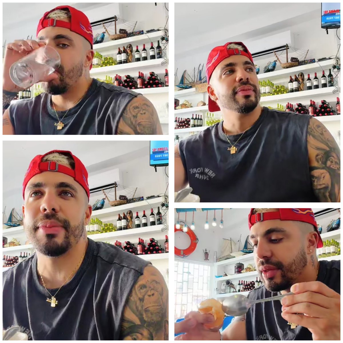 seresbasicos's tweet image. Este es mi pelao feliz, Tranquilo, lleno de paz y disfrutando la vida. 🏝️🌊✨
Lo amo💖
#Altafulla