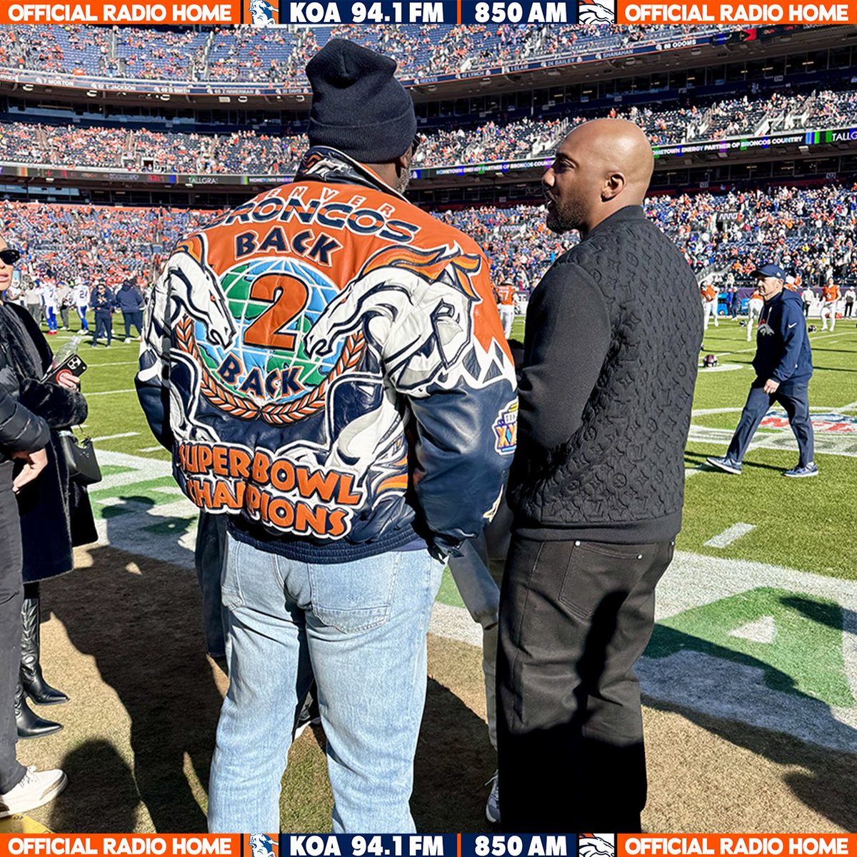 Shannon Sharpe’s jacket 😍

Aqib is here too! 🔥