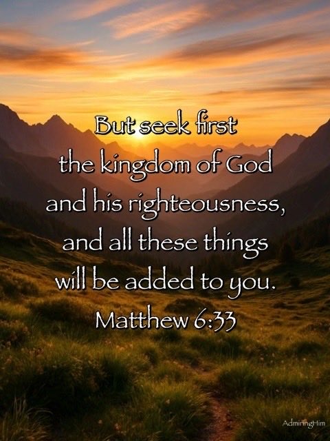 AdmiringHim1's tweet image. Peace comes when priorities are aligned. Seeking God first reorders everything else. Trust Him, pursue His kingdom, and let provision follow. #Matthew6v33 #SeekHimFirst #AdmiringHim