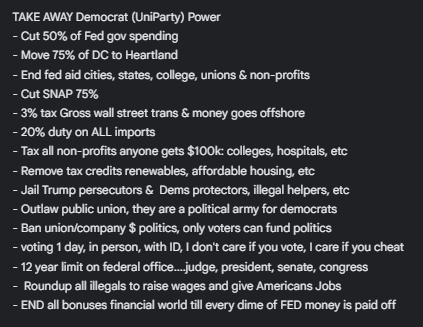 TawkVent's tweet photo. @SenJohnKennedy @realDonaldTrump #BetterPlan
END MONEY to Democrats...ALL DEMOCRATS https://t.co/BXftSzzly5