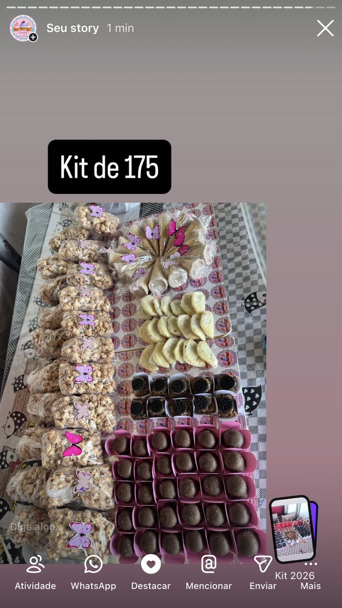 DocesToim's tweet image. + 4 kit pra vocês só me chamarem no zap: 21995824732