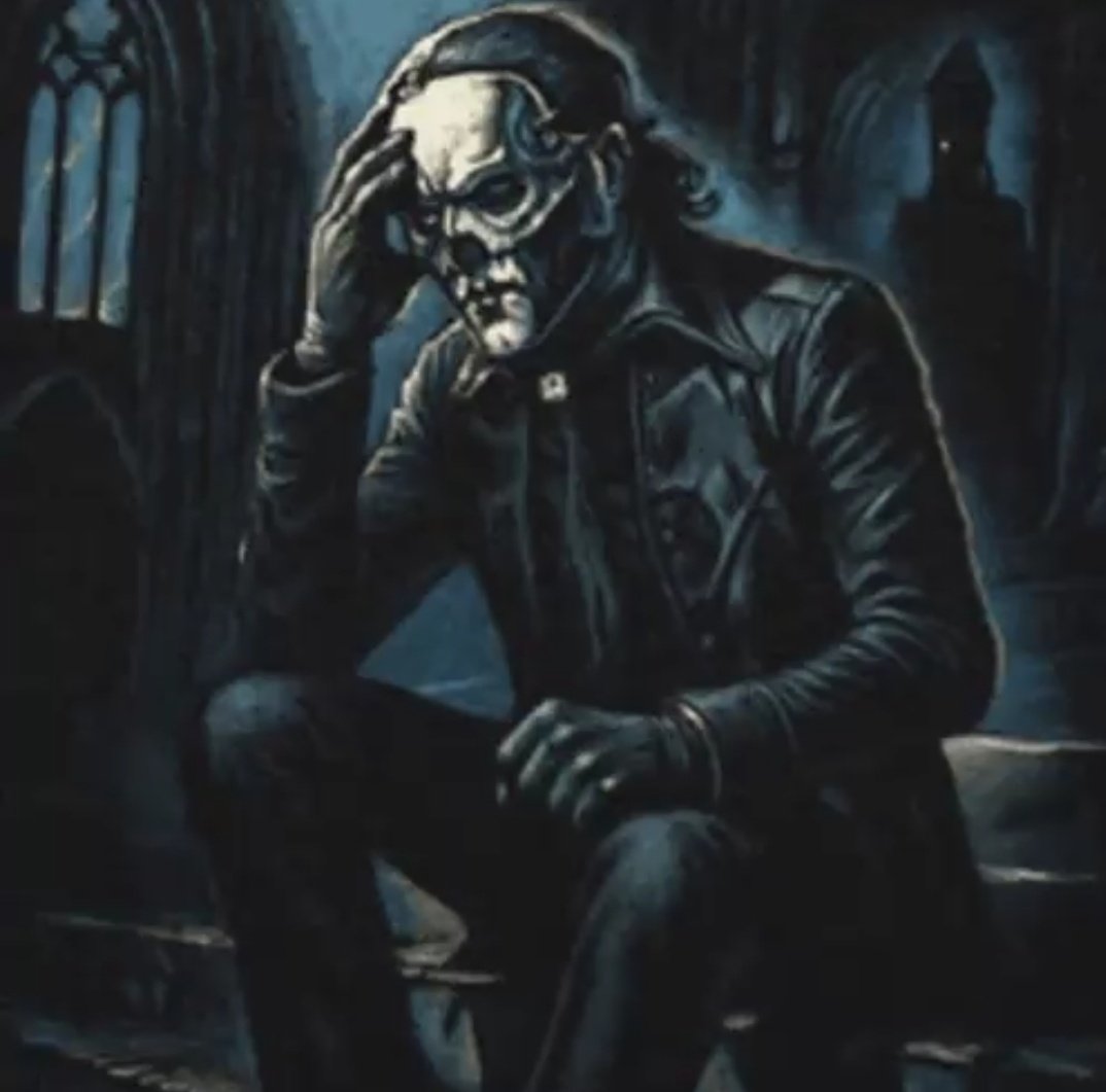 v depressed as hell and here comes copias ass all "i frew up"