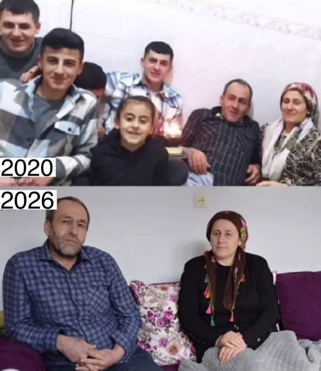 ntahabercom's tweet photo. Kahramanmaraş merkezli depremde, Hatay’daki yıkılan evlerinde 6 çocuğunu kaybeden anne ve babanın birlikte çekildikleri son fotoğraf: https://t.co/SBdx4h00na