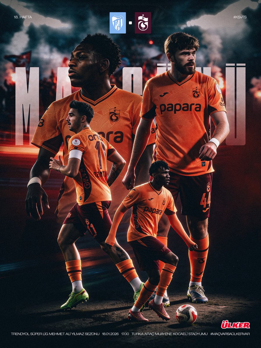 🔥 Bugün ❤️💙
🆚 Kocaelispor
⏰ 17.00
🏟 Turka Kocaeli Stadyumu
📲 #KSvTS

<a href="/Ulker/">Ülker</a> | #MaçVarsaÜlkerVar