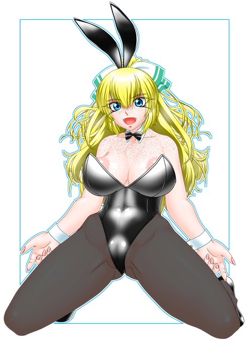 #これを見た人はバニーガールをTLに放流しよう ぼるぼさんバニー4態