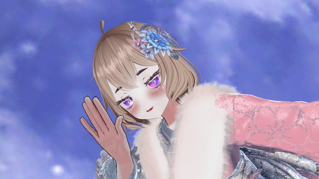 rayrays358's tweet image. おは　きゅん💛
「V感ひどすぎる　きゅんです」昨日はフレンドさんに会いに行ったときに　視界ジャックにあってパニックになって気分が悪くなってしまたの(+_+)
フレンドさんにいろんなワールドに連れて行ってもらったんだけど　
どんどんひどくなって　昨日は寝込んでしまったの…