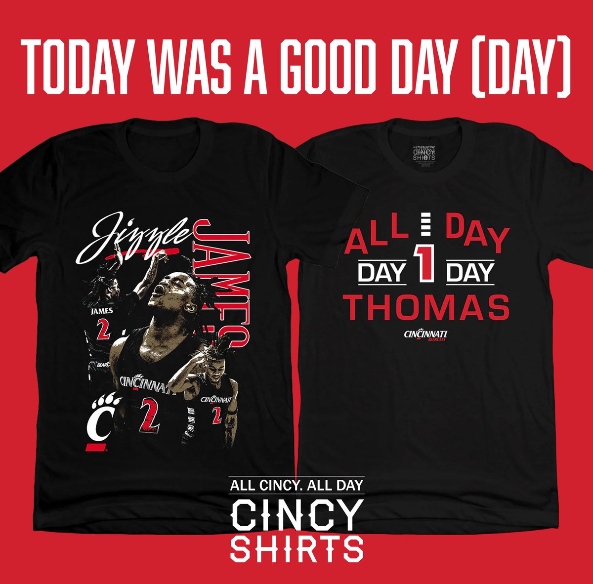 CincyShirts's tweet image. Just wakin' up in the mornin', gotta thank God
I don't know, but today seems kinda odd

#bearcats #upsetalert