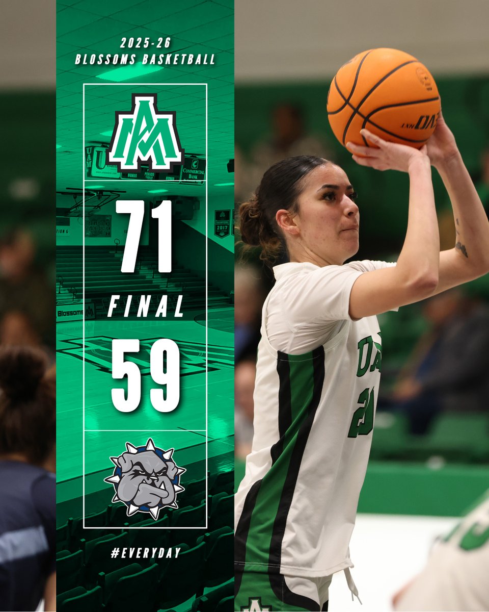 𝐁𝐋𝐎𝐒𝐒𝐎𝐌𝐒 𝐖𝐈𝐍! 🔥

Closing out the week with a win over the Lady Bulldogs.

Final Stats📊:
Long: 23 Pts, 4 Ast, 4 Stl, 3 Blk
Batton: 20 Pts, 4 3PFG, 2 Ast
Williams: 10 Pts, 3 Reb, 1 Ast

#BlossomNation x #EveryDay