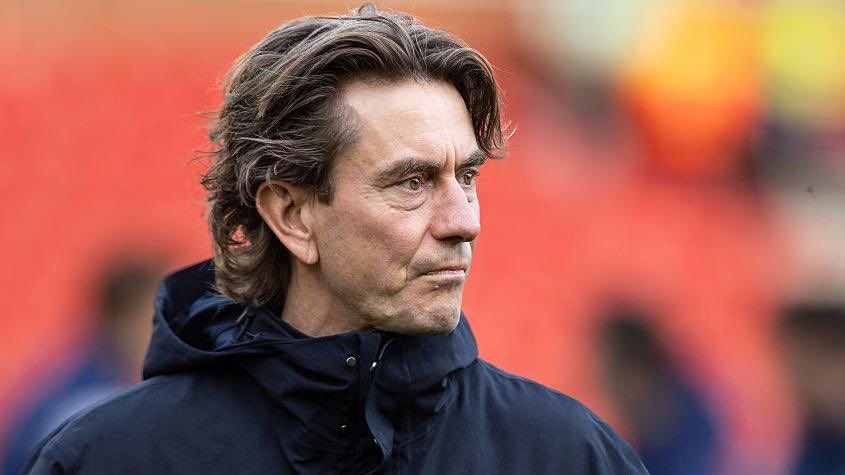 TheSpursExpress's tweet image. 🚨| There are figures on the #Spurs board who want to give Thomas Frank the Dortmund game 

@MiguelDelaney