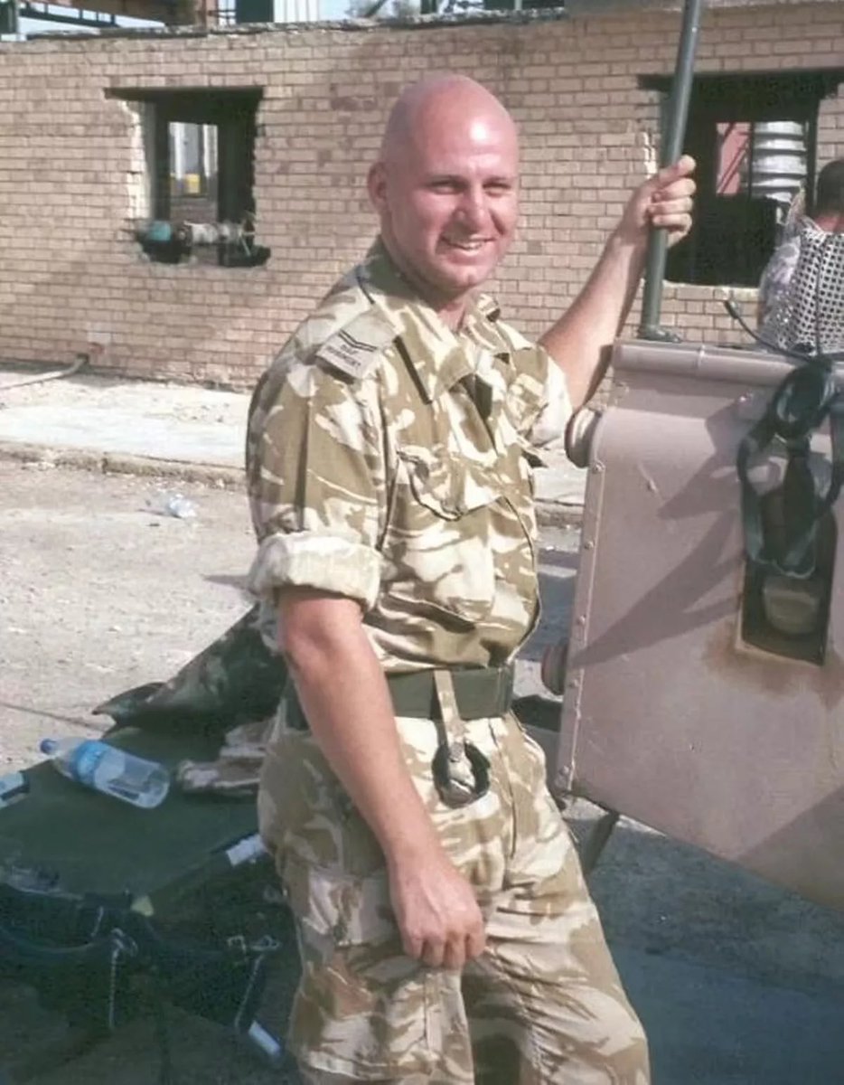 Old news, but true.  Malcolm experienced PTSD following Telic and died of hypothermia on the streets.  He was turned away from a shelter and given a sleeping bag, and told to get on with it.  Cunts.