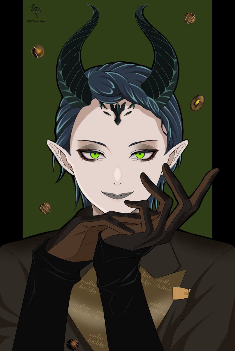 100Hyakudayo's tweet image. お誕生日おめでとう🎉
#マレウス・ドラコニア誕生祭2026 
#マレウス・ドラコニア生誕祭2026