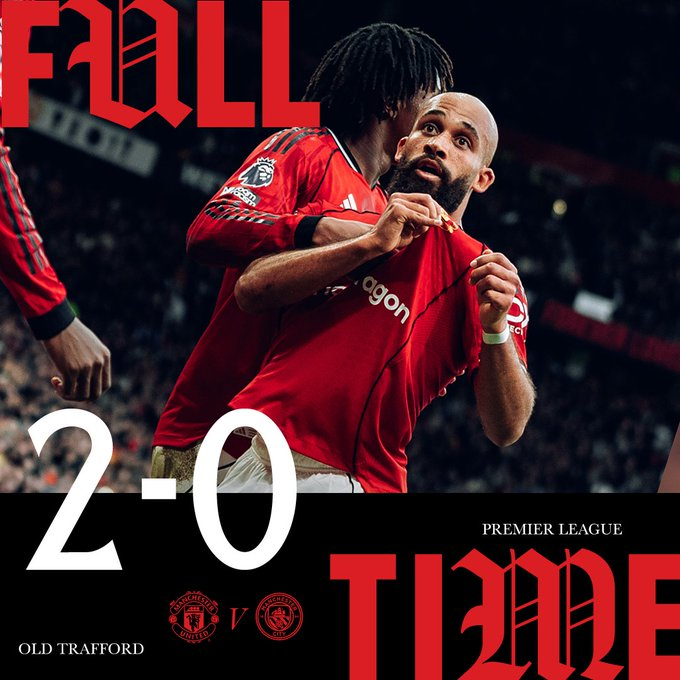 manutdonx's tweet photo. Full-Time https://t.co/tBHK7GGBvm
