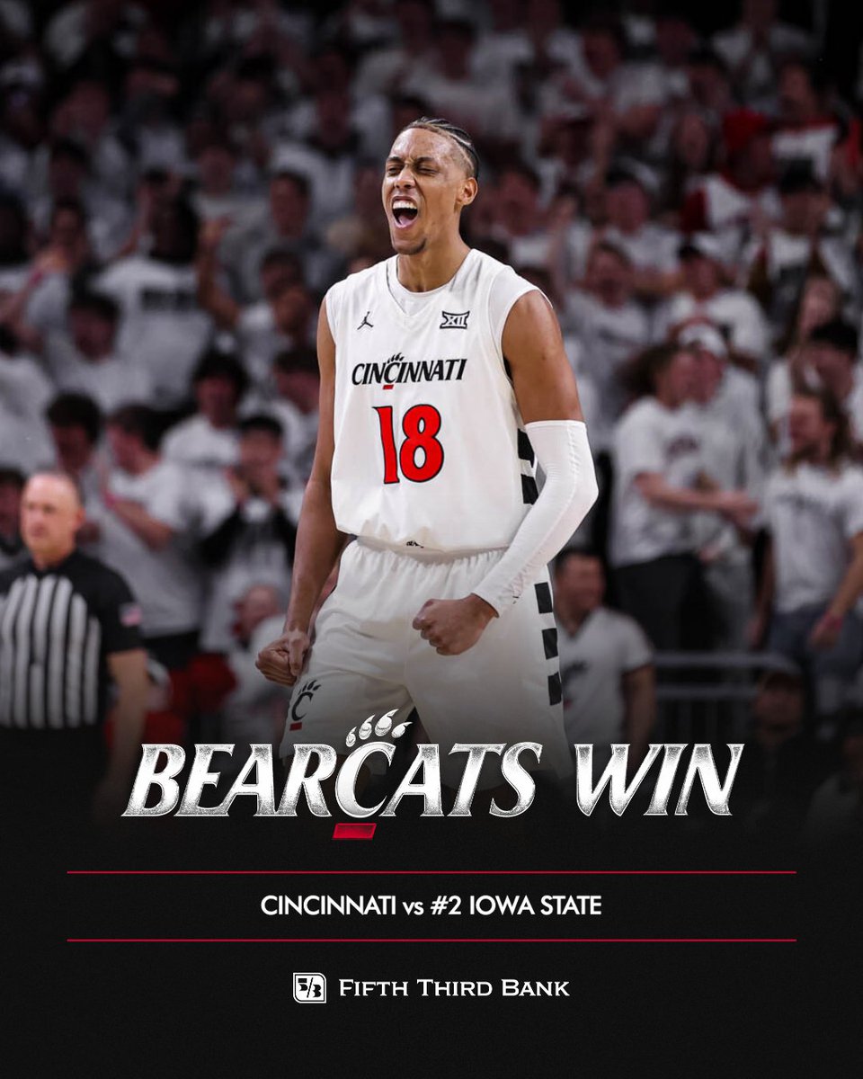 Cincinnati Bearcats tweet media