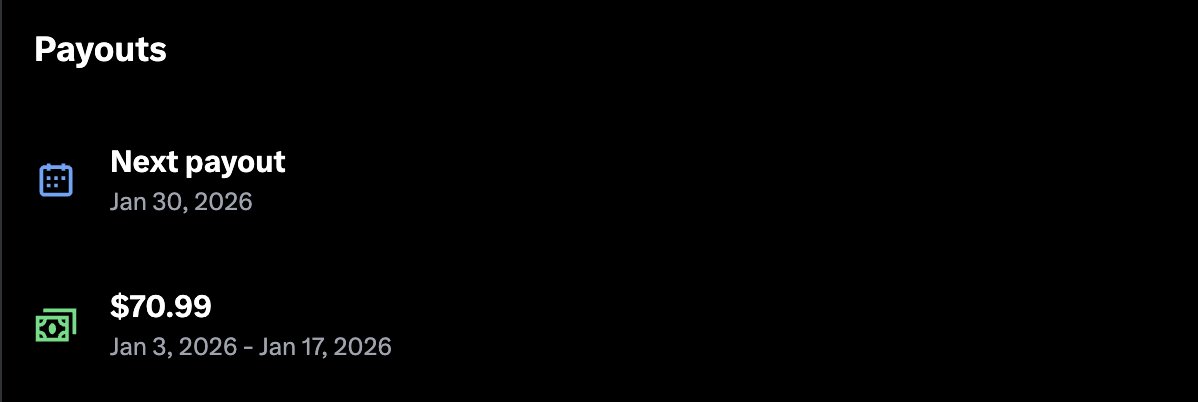 Gonna lock in and double this for next payout. Congrats if you got