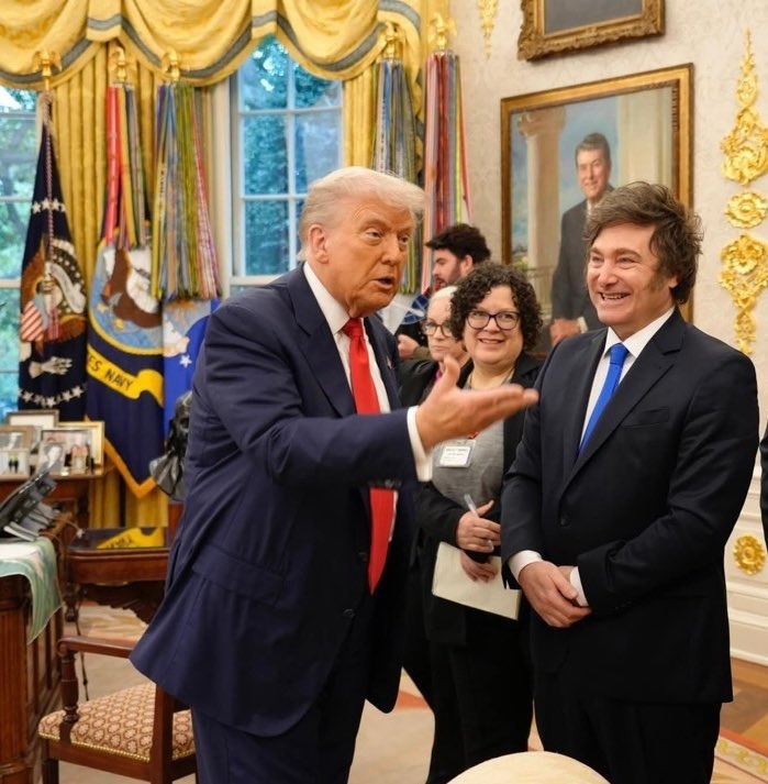 Rafa_Libertario's tweet image. Donald Trump invitó a @JMilei a formar parte del "Board of Peace", una organización creada para promover la paz en zonas de conflicto...
Felicitaciones Presidente 👏 
VLLC.