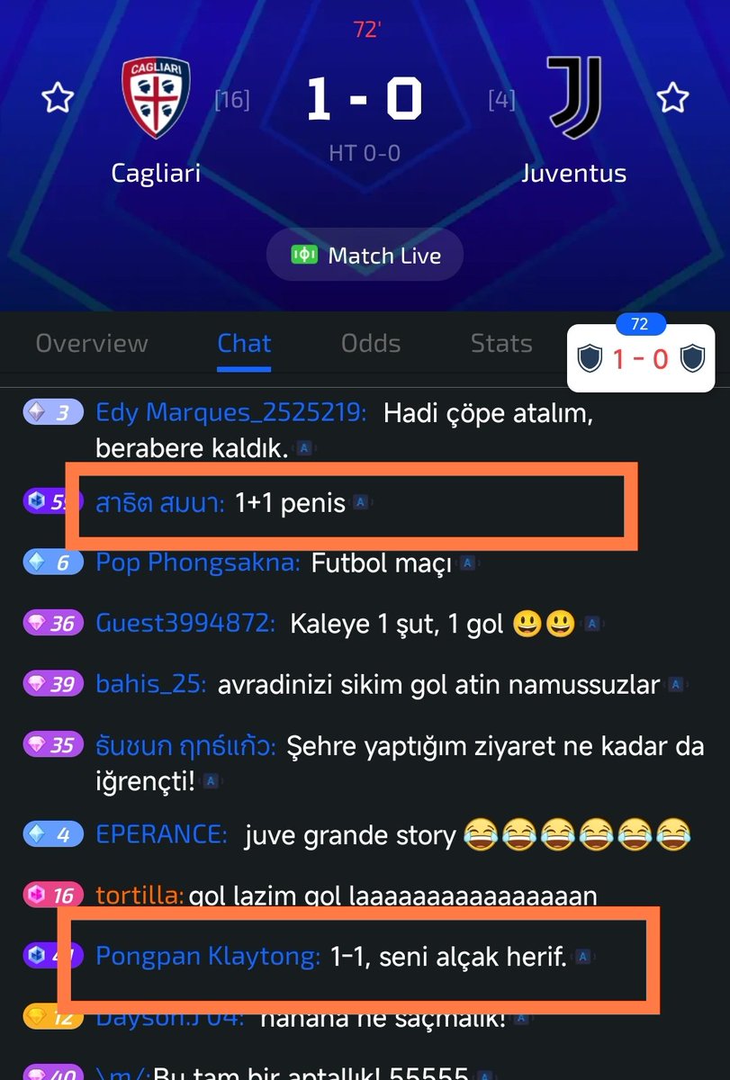 aiscore da olmasa gülemicez awq 🤣🤣