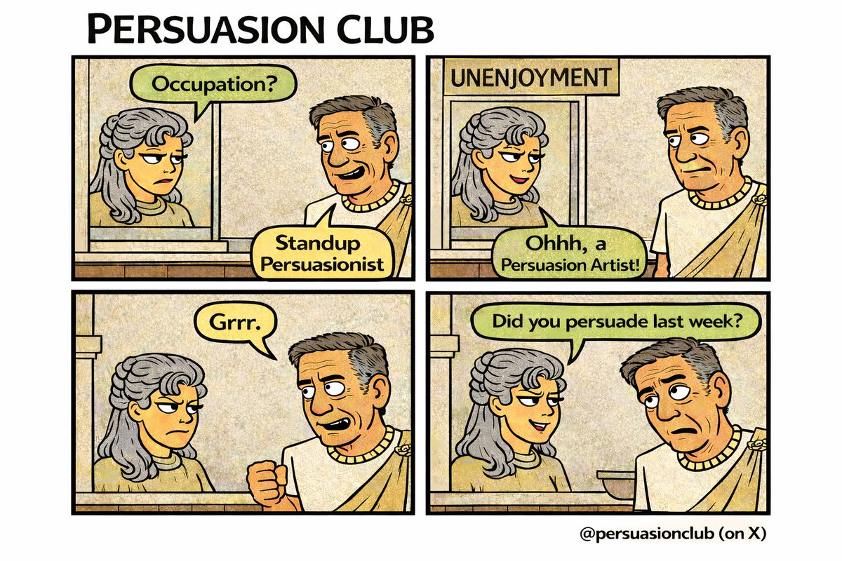 persuasionclub's tweet photo. Did you persuade last week?
#persuade #persuasion #occupationalhazard
#melbrooks #historyoftheworld https://t.co/LtiHTUMmjI