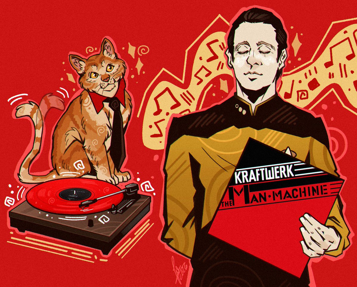 schumisnoopy's tweet image. data loves kraftwerk