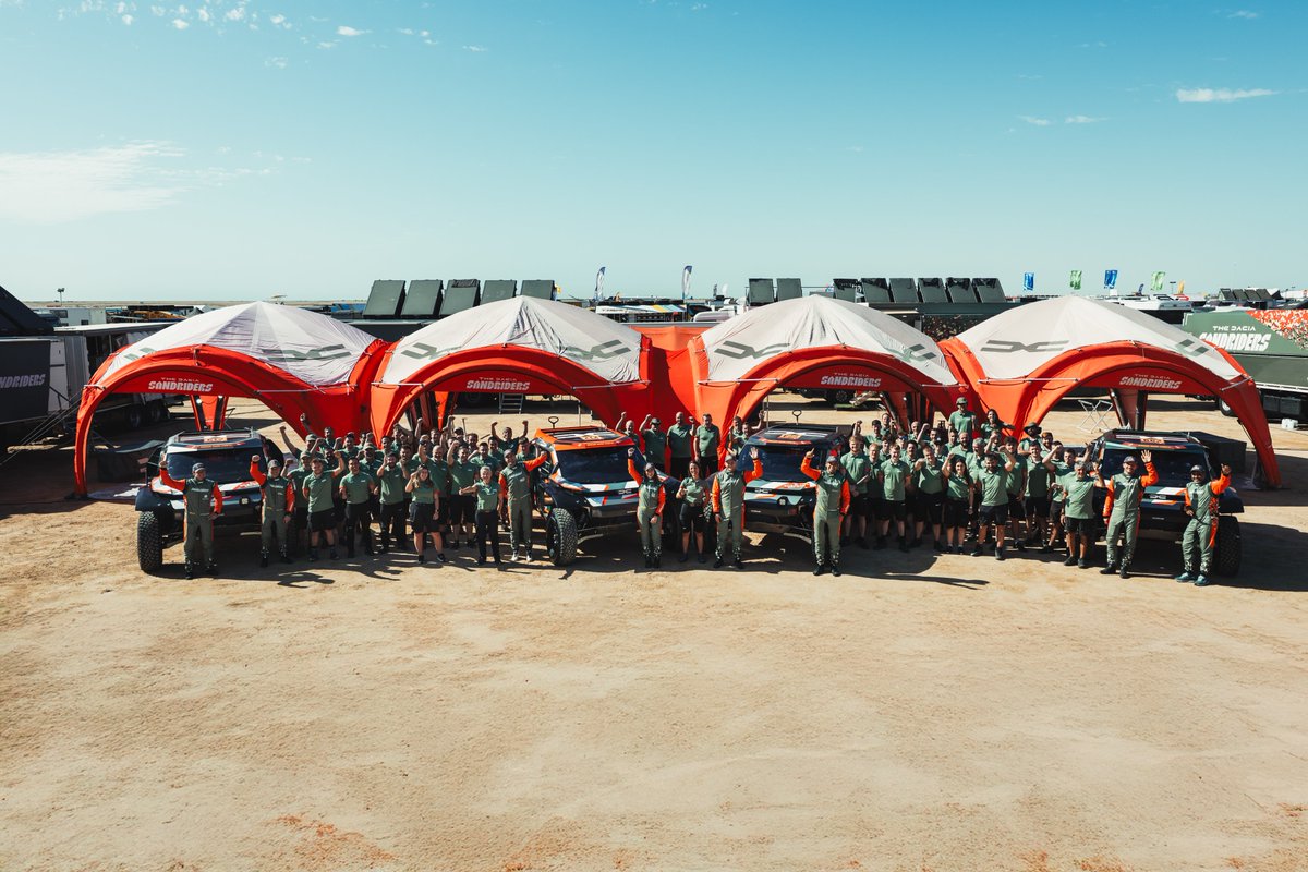 Congratulations to <a href="/AlAttiyahN/">Nasser S Al Attiyah</a> and <a href="/FabianLurquin/">fabian lurquin</a>, and to the entire Dacia Sandriders team.

<a href="/dakar/">DAKAR RALLY</a> is relentless. Two weeks, thousands of kilometres, terrain that breaks cars and spirits. Winning it is harder still.

Nasser takes a sixth Dakar title, his fourth with a different