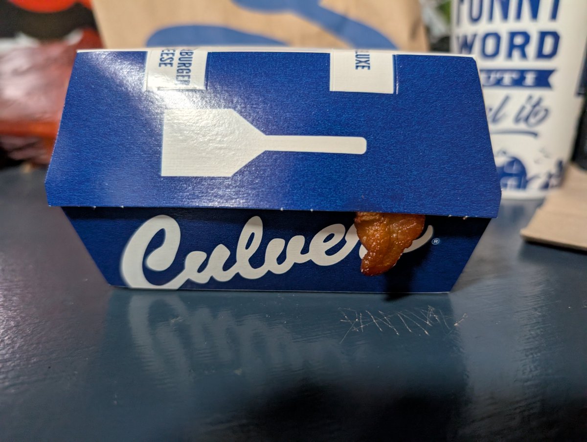 "wow i cant wait to eat my burger!"
the cruel and patient mimic: