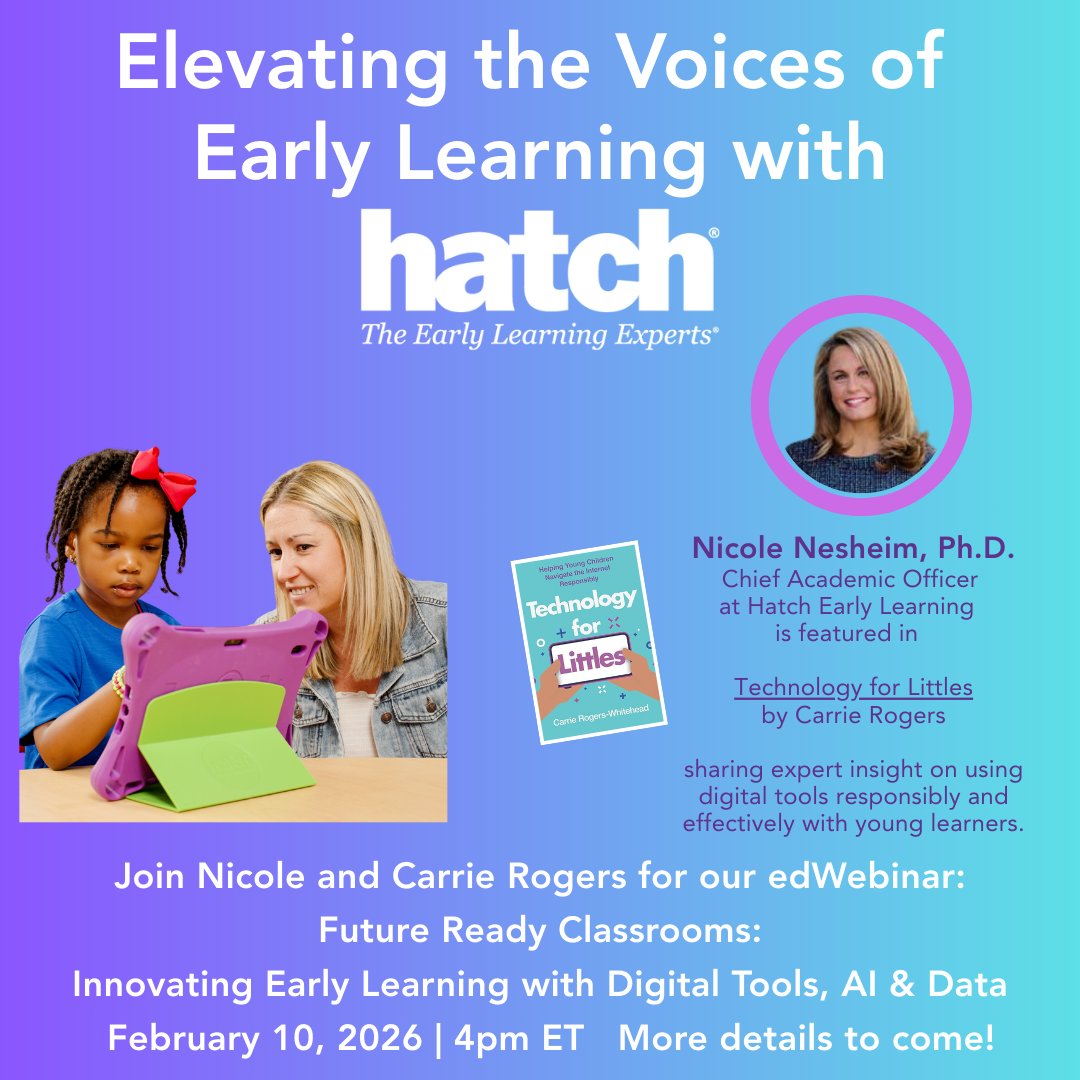 Hatch Early Learning tweet media