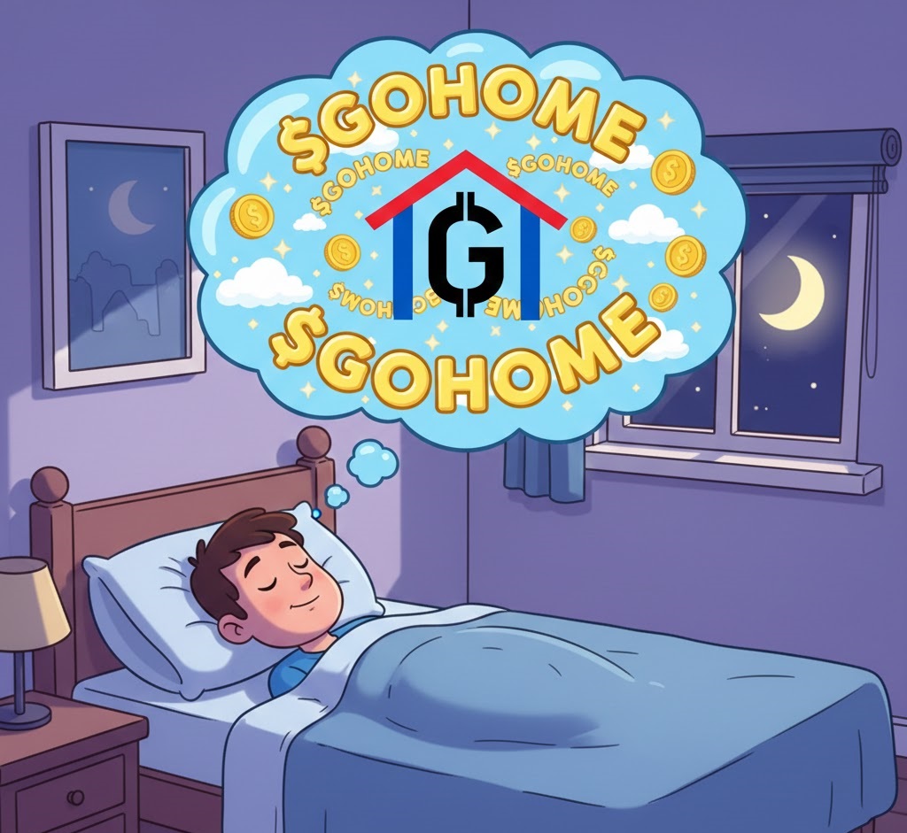 WAkanekpo67430's tweet image. 1/6
what a token, here is $GOHOME
A meme coin with one bold mission: to flip Bitcoin, not by market cap, but by price per coin.

Yes, #GOHOME  is aiming for the day 1 $GOHOME &amp;gt; 1 $BTC. and its happening soon

Ambitious? Absolutely.
Meme-powered? Even more.