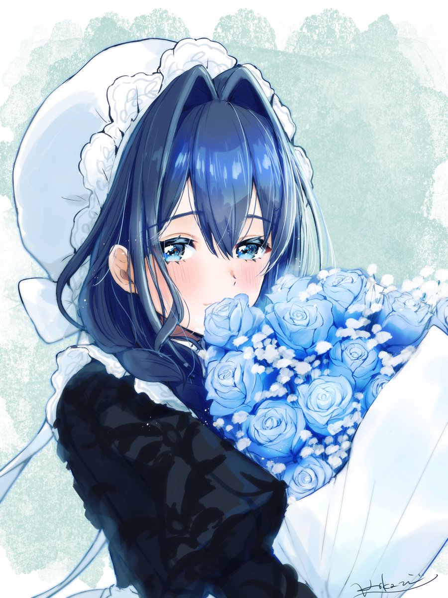 Want to make Maidronii happy💙
#kronillust #クロニーラ