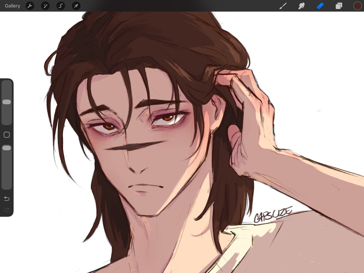 capscize's tweet image. hello hair down choso #jjk